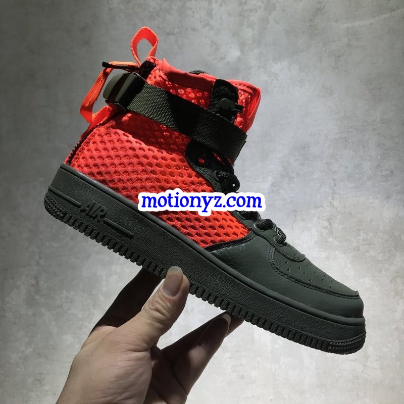 Nk SF Air Force 1 Mid QS Red